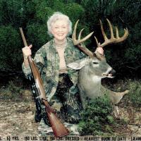 Jeanne Wootters 1997 - 11 pts. - 6 ½ years - 193 lbs. dressed  -Heaviest buck to date at Los Cuernos